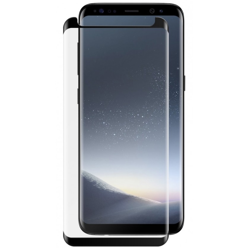 Folie de protectie Vetter GO Tempered Glass Full Frame pentru Samsung Galaxy S8 Plus, Black