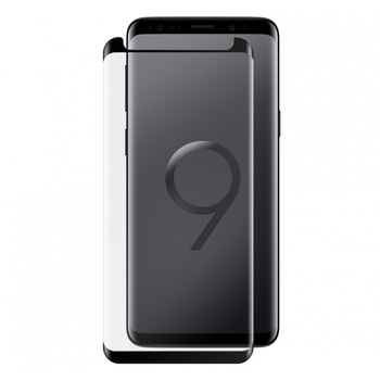 Folie de protectie Vetter GO Tempered Glass Full Frame pentru Samsung Galaxy S9 Plus, Black Folie de protectie Vetter GO Tempered Glass Full Frame pentru Samsung Galaxy S9 Plus, Black