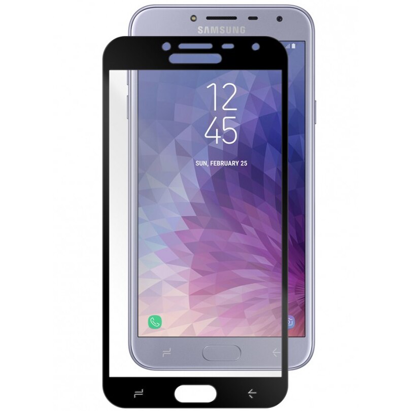 Folie de protectie Vetter GO Tempered Glass Full Frame pentru Samsung Galaxy J4 (2018), Black