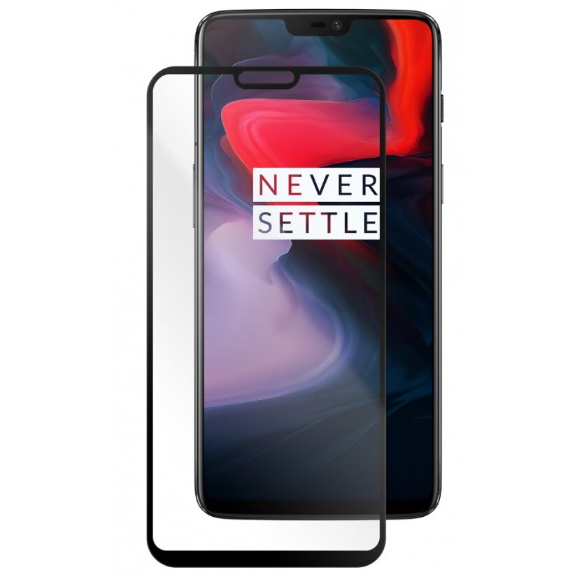 Folie de protectie Vetter GO Tempered Glass Full Frame pentru OnePlus 6, Black