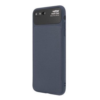 Husa de protectie Vetter Smart Case Easy Grip pentru Apple iPhone 8 Plus / 7 Plus, Blue Husa de protectie Vetter Smart Case Easy Grip pentru Apple iPhone 8 Plus / 7 Plus, Blue