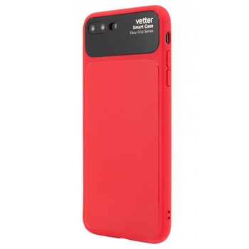 Husa de protectie Vetter Smart Case Easy Grip pentru Apple iPhone 8 Plus / 7 Plus, Red