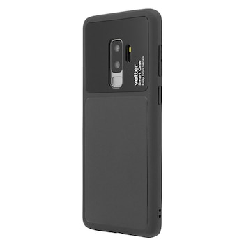 Husa de protectie Vetter Smart Case Easy Grip pentru Samsung Galaxy S9 Plus, Black