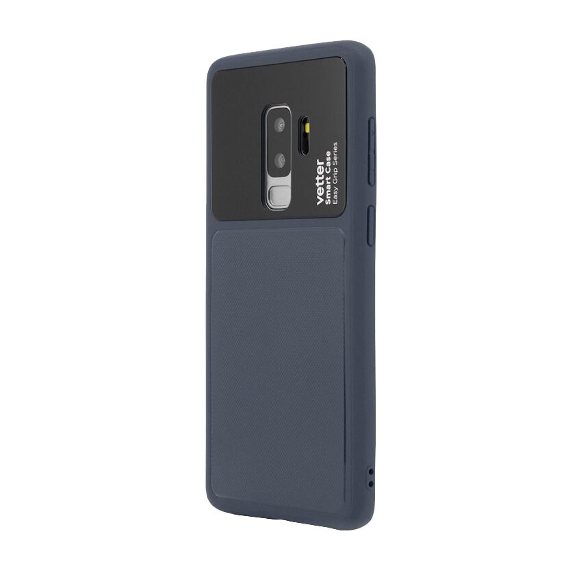 Husa de protectie Vetter Smart Case Easy Grip pentru Samsung Galaxy S9 Plus, Blue