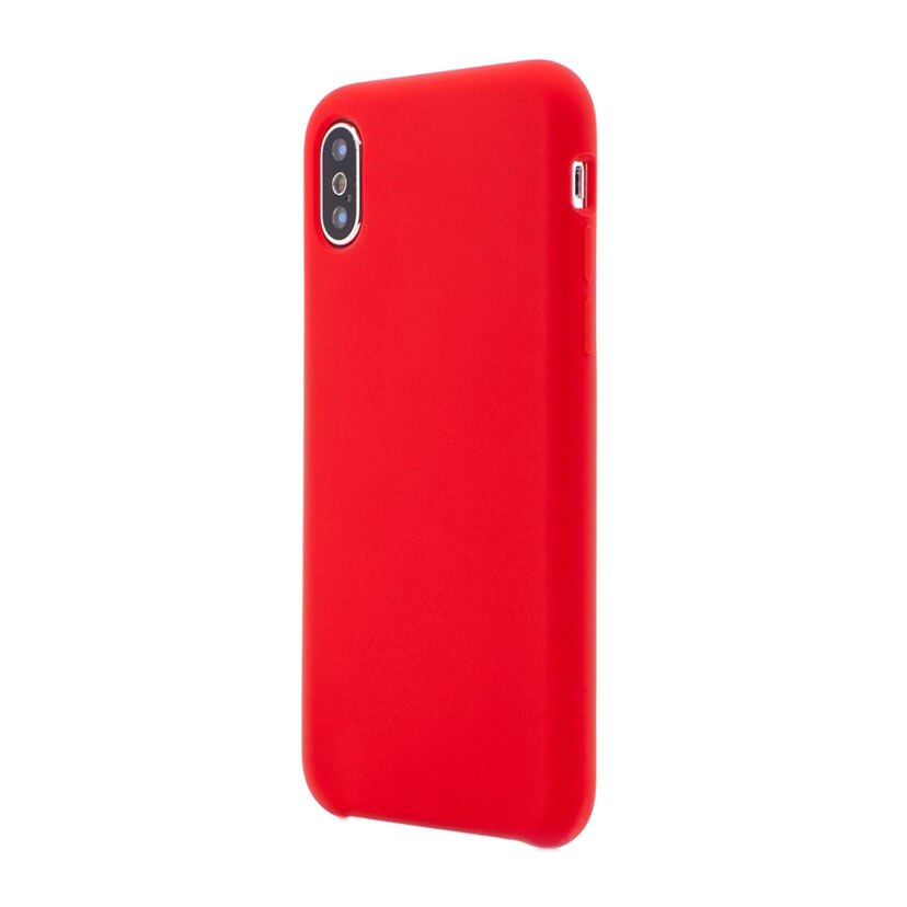 Husa de protectie Vetter Clip-On Soft Touch Silk Series pentru Apple iPhone X, Red