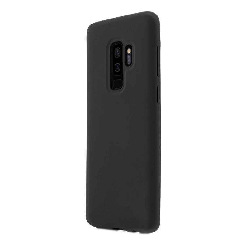Husa de protectie Vetter Clip-On Soft Touch Silk Series pentru Samsung Galaxy S9 Plus, Black