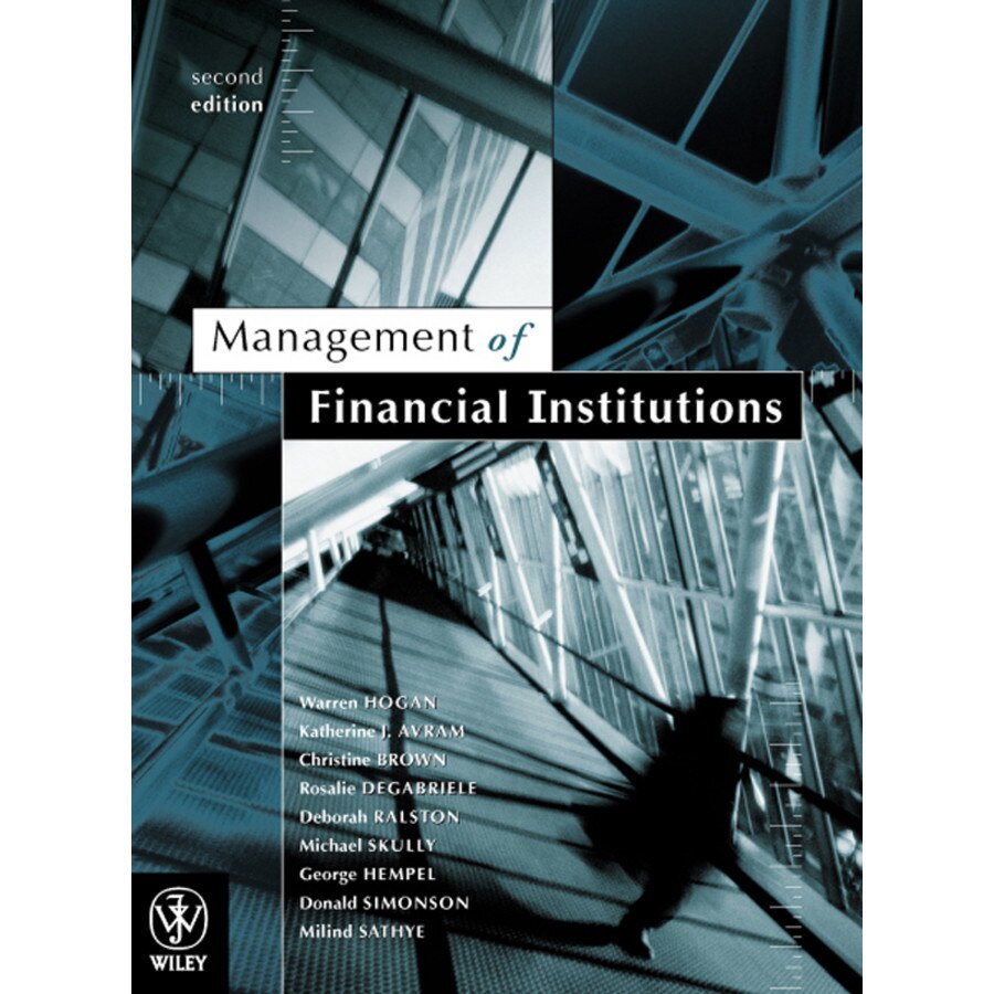 Management of Financial Institutions de Warren Hogan