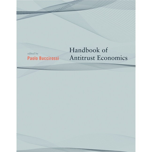 Handbook of Antitrust Economics de Paolo Buccirossi