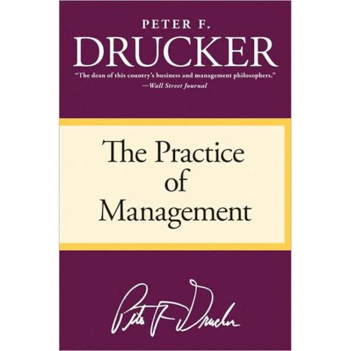 The Practice of Management de Peter F. Drucker