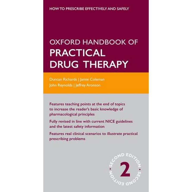 Oxford Handbook of Practical Drug Therapy de Duncan Richards
