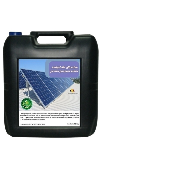 Antigel panouri solare, concentrat Arca Lux, Bidon 25 Kg