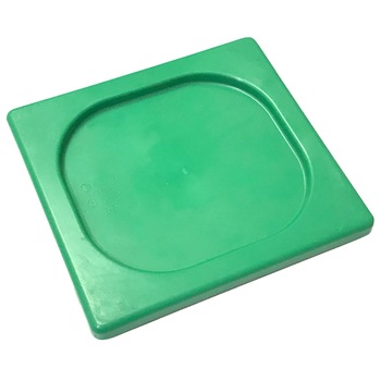 Capac tava Gastronorm GN 1/6 -176x162 mm, polipropilena verde, Hendi Capac tava Gastronorm GN 1/6 -176x162 mm, polipropilena verde, Hendi