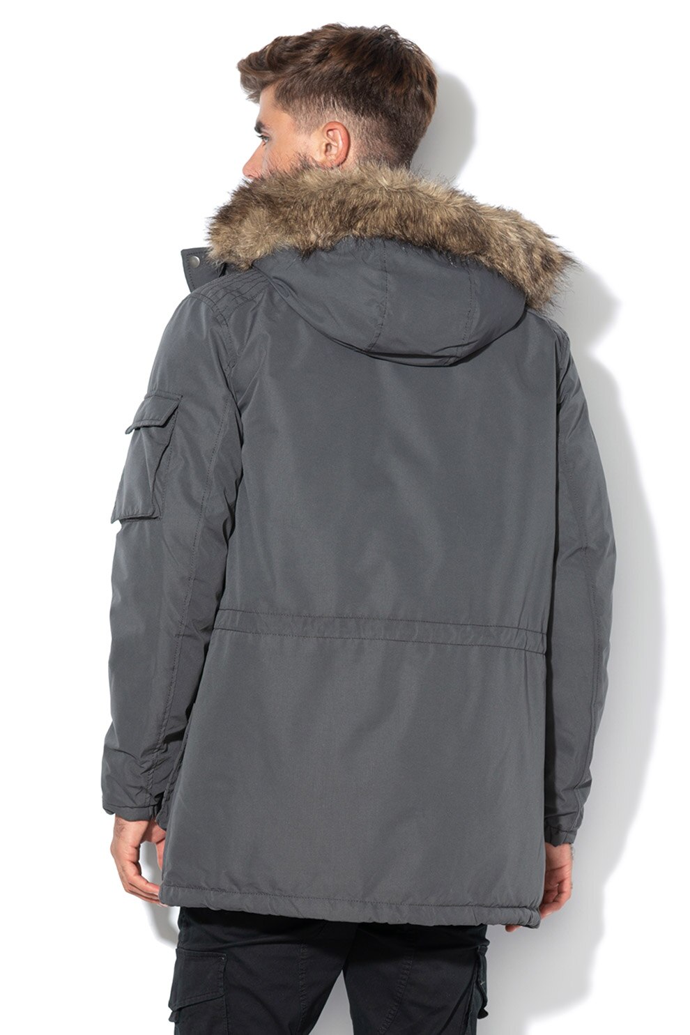 Jack & jones latte on sale parka