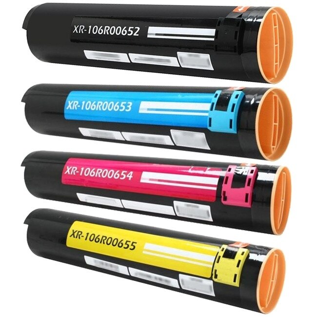 7750 Set 4 cartuse toner compatibile Xerox 7750, 106R00652, 106R00653, 106R00654,106R00655 CMYK ( negru, albastru, rosu, galben)