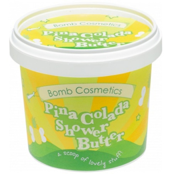 Pina Colada zuhanyos testvaj, Bomb Cosmetics, 365g