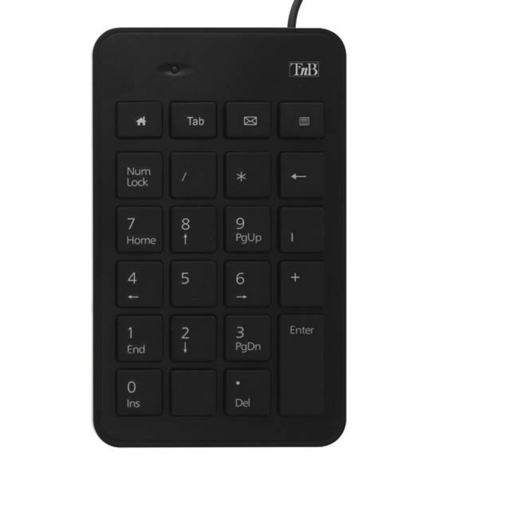 Tastatura numerica TnB MPV1, Neagra