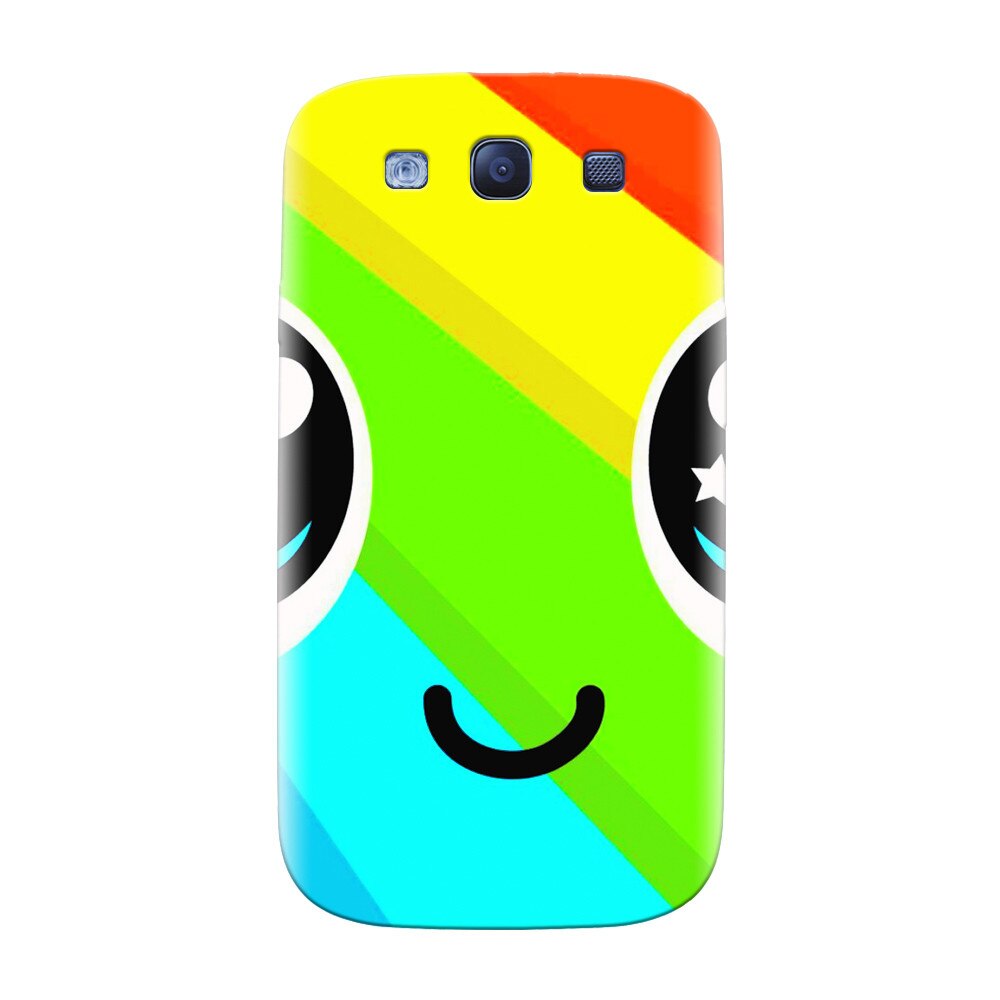 Husa silicon pentru Samsung Galaxy S3, Happy Face