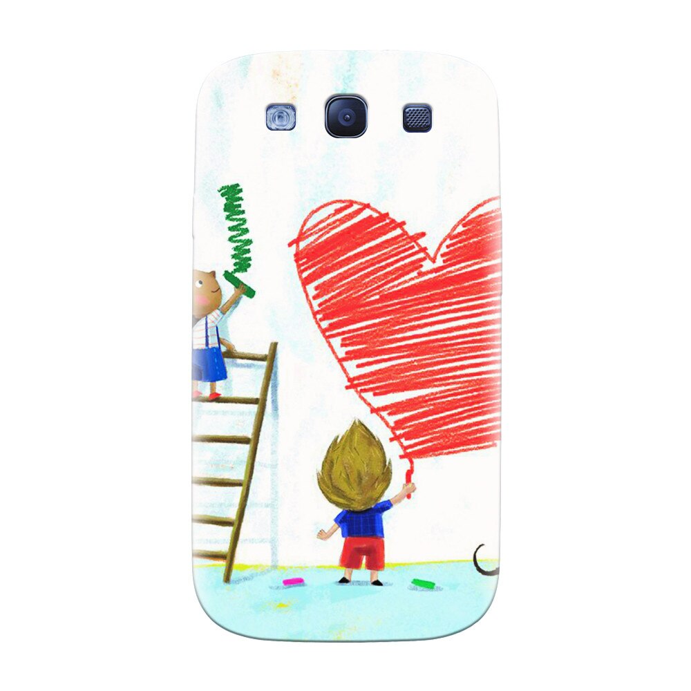 Husa silicon pentru Samsung Galaxy S3, I Love You Creatures