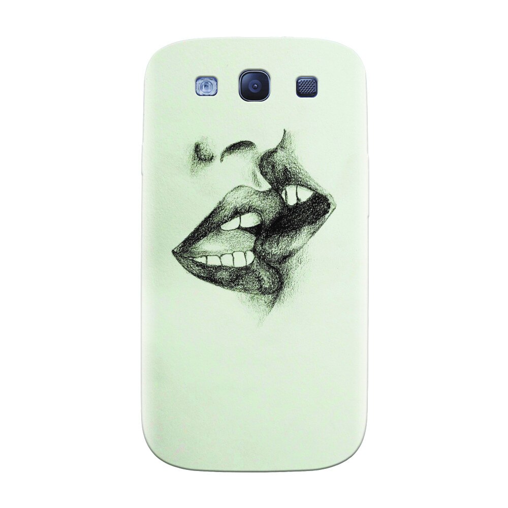 Husa silicon pentru Samsung Galaxy S3, Kiss