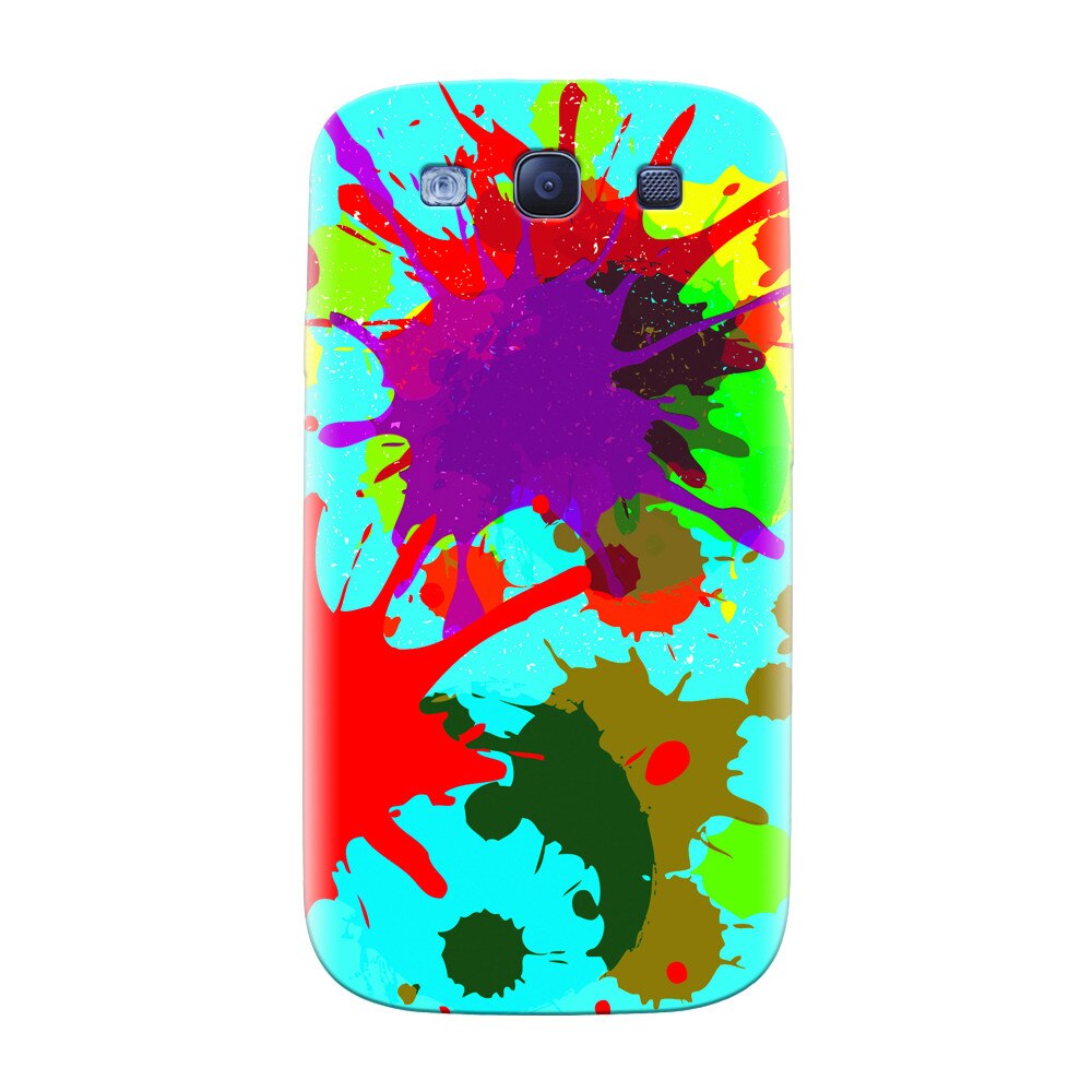 Husa silicon pentru Samsung Galaxy S3, Holi Splash
