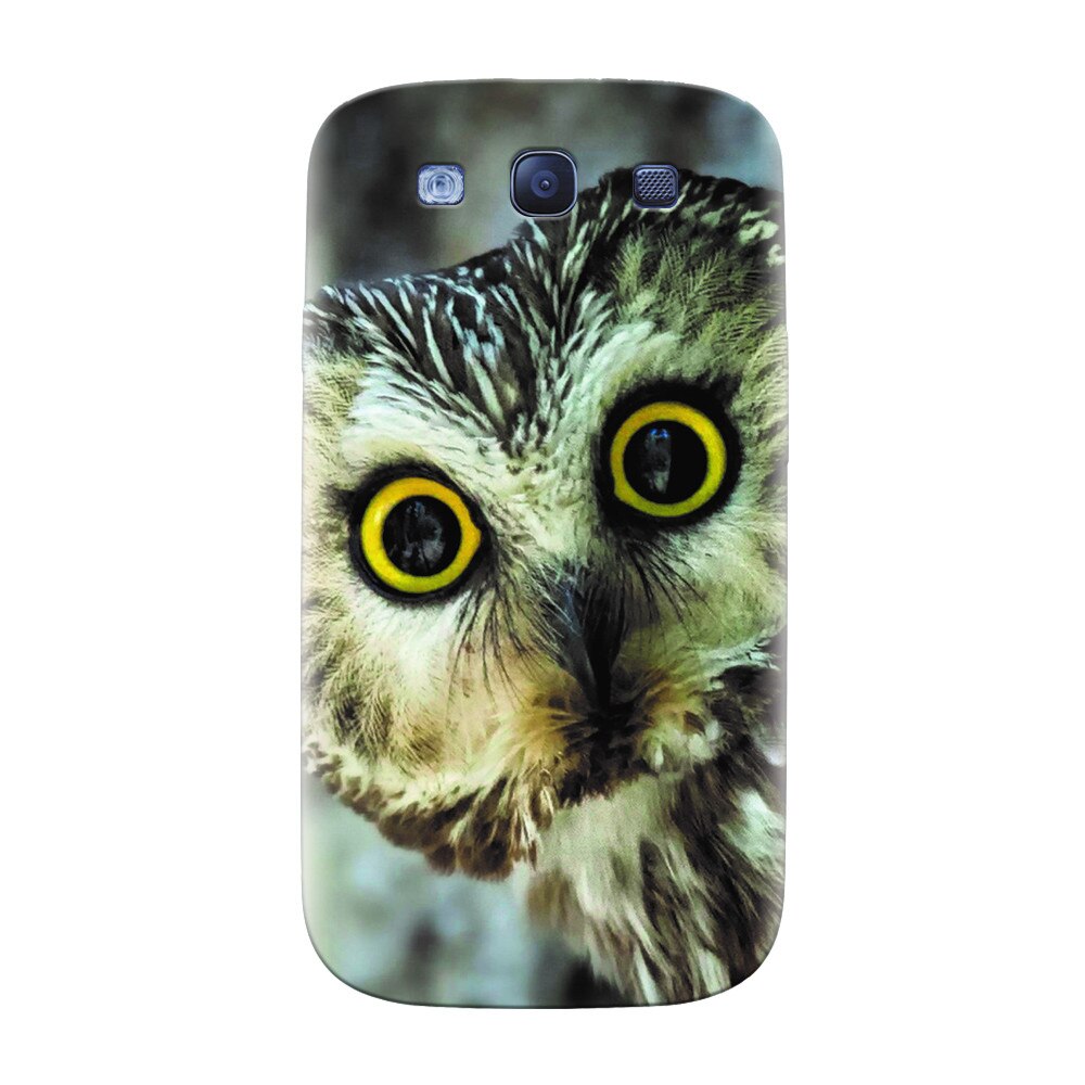 Husa silicon pentru Samsung Galaxy S3, Owl