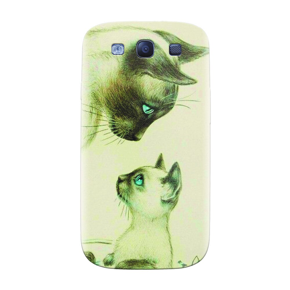 Husa silicon pentru Samsung Galaxy S3, Little Cat