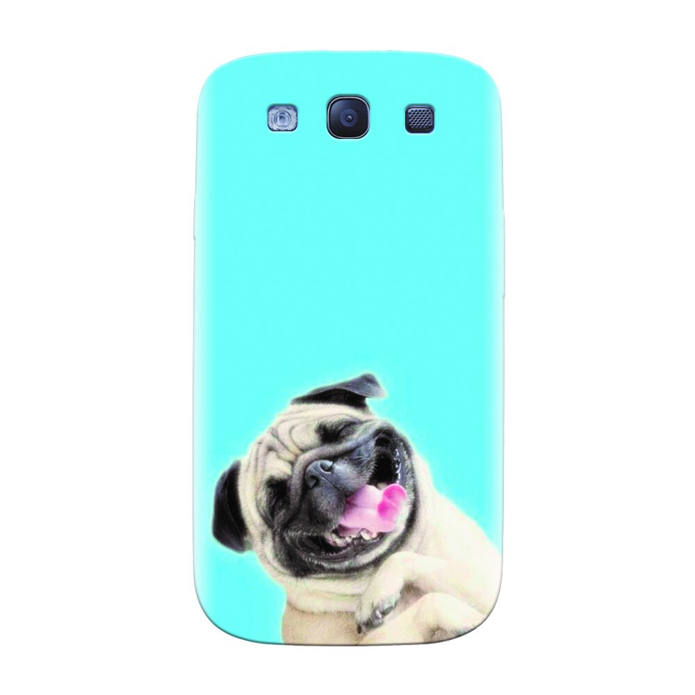 Husa silicon pentru Samsung Galaxy S3, Happy Dog