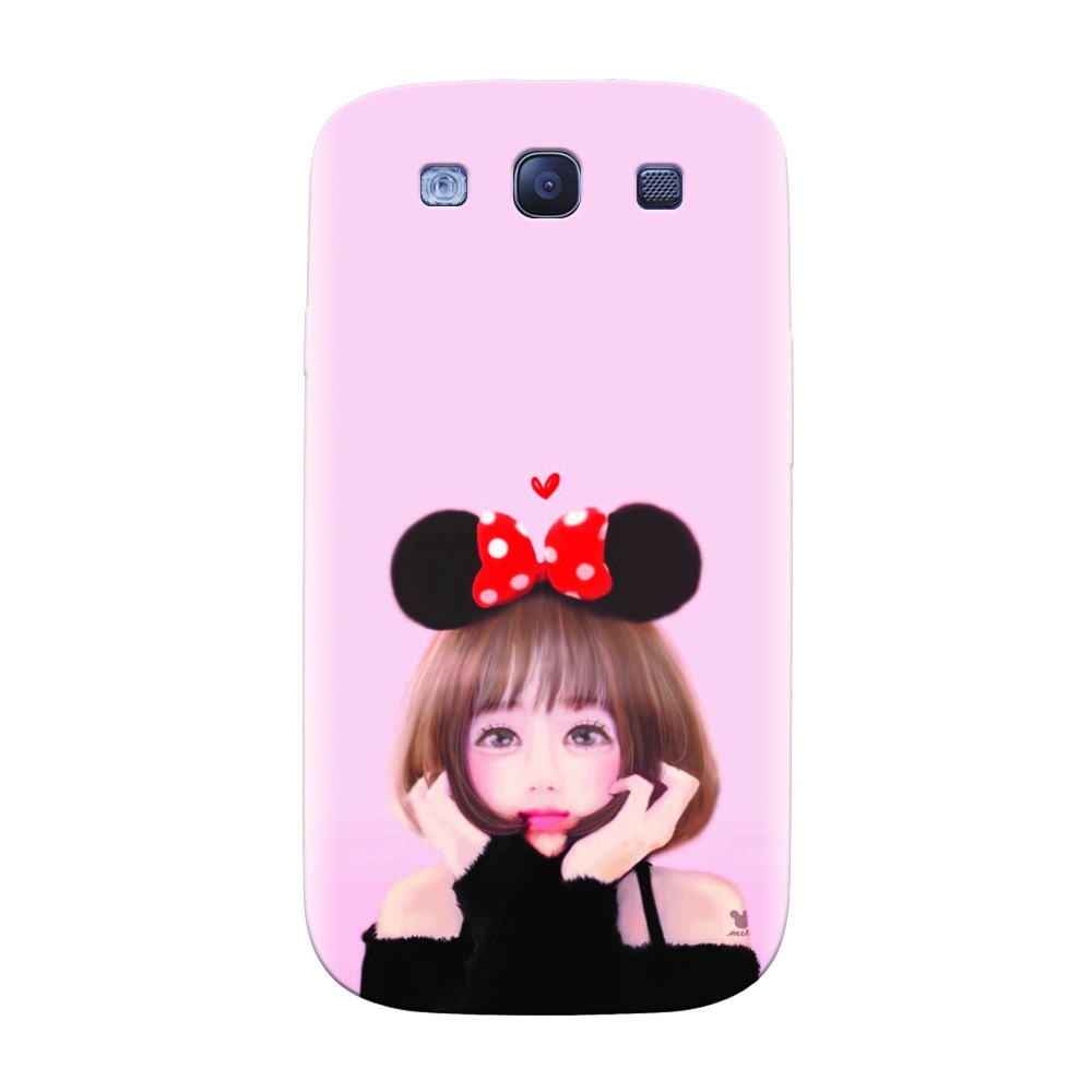 Husa silicon pentru Samsung Galaxy S3, Girly 002