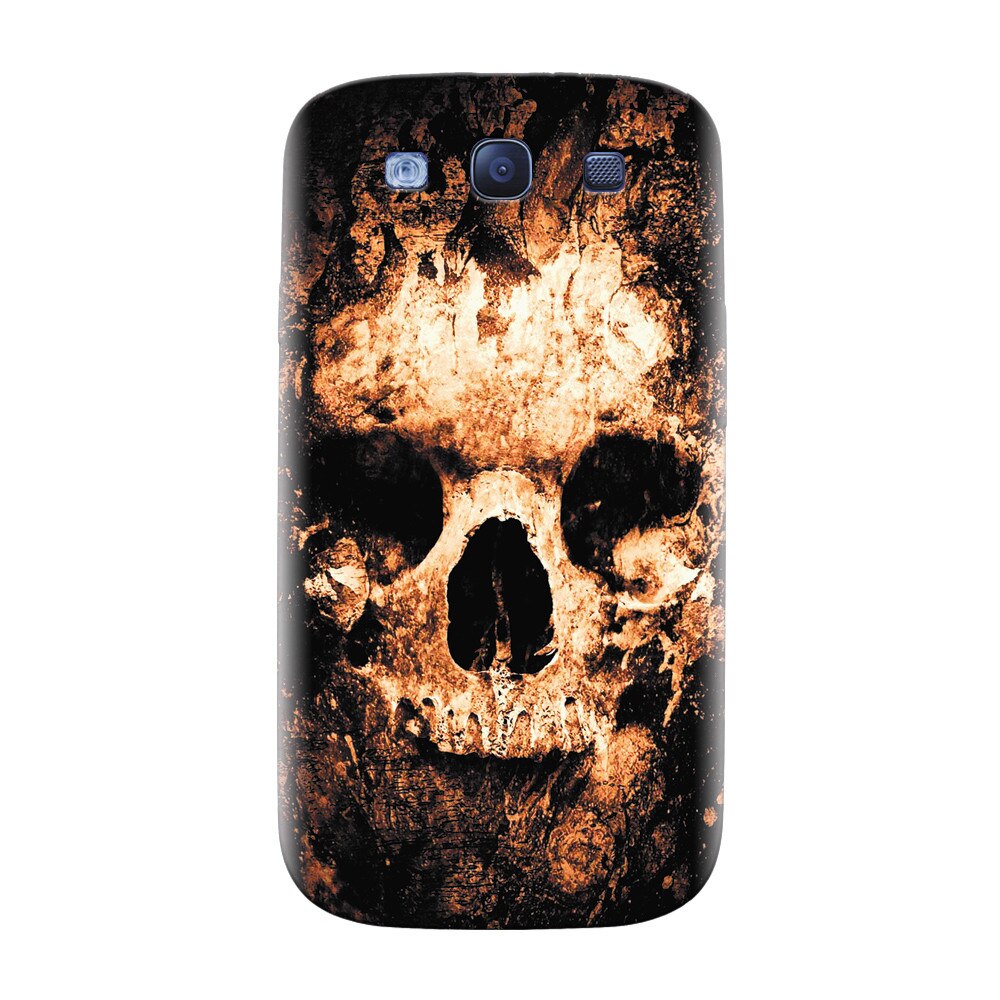 Husa silicon pentru Samsung Galaxy S3, Zombie Skull