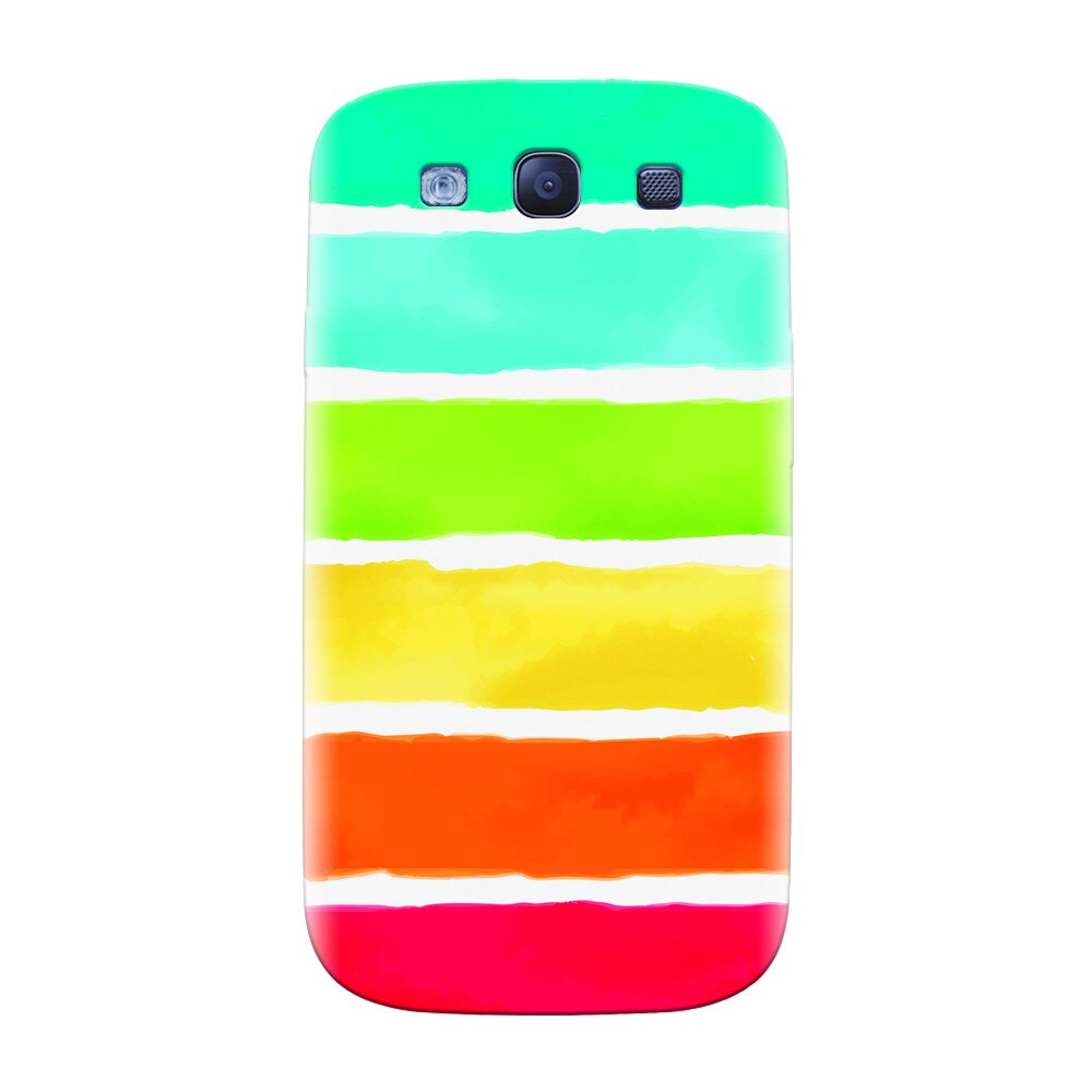 Husa silicon pentru Samsung Galaxy S3, Watercolors
