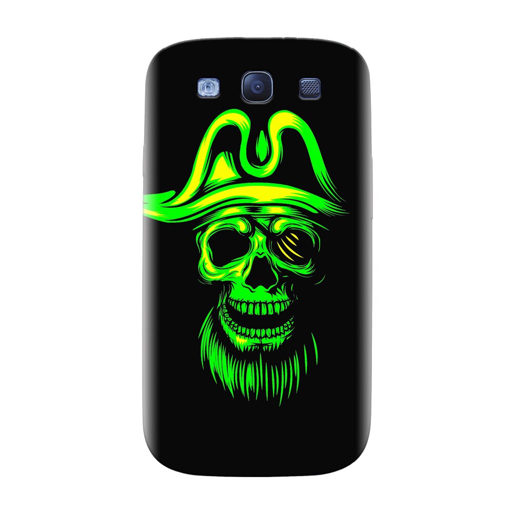 Husa silicon pentru Samsung Galaxy S3, Pirate Skull