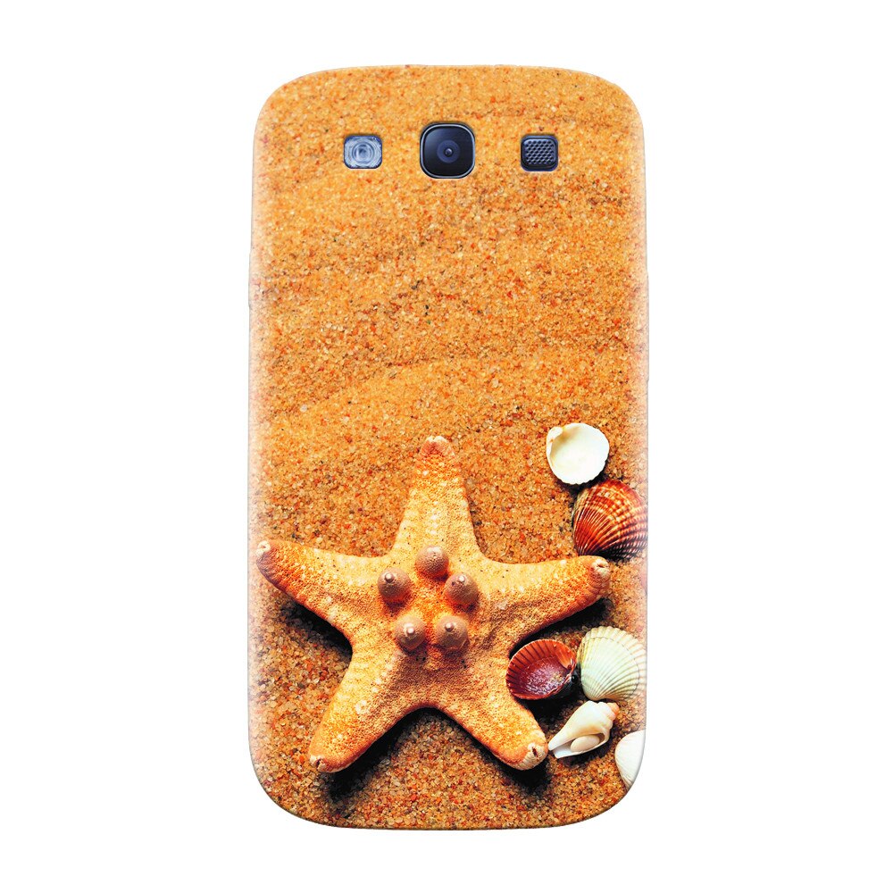Husa silicon pentru Samsung Galaxy S3, Sea Shells