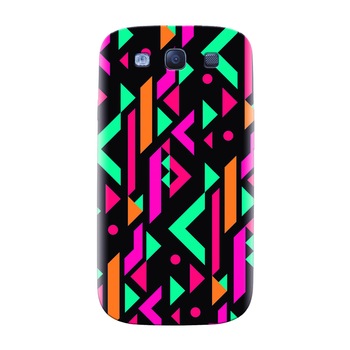 Husa silicon pentru Samsung Galaxy S3, Alien Geometrics Husa silicon pentru Samsung Galaxy S3, Alien Geometrics