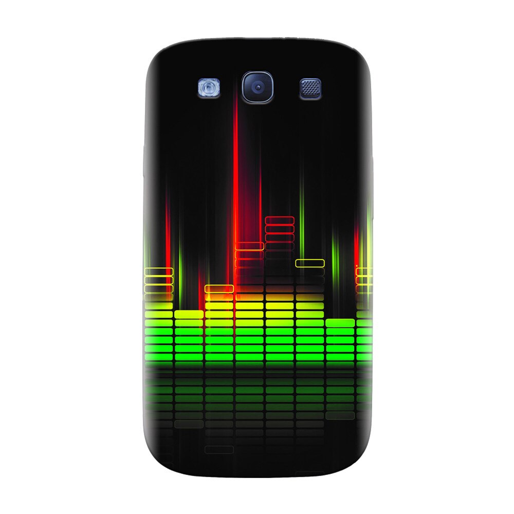 Husa silicon pentru Samsung Galaxy S3, Abstract Dj Sound System