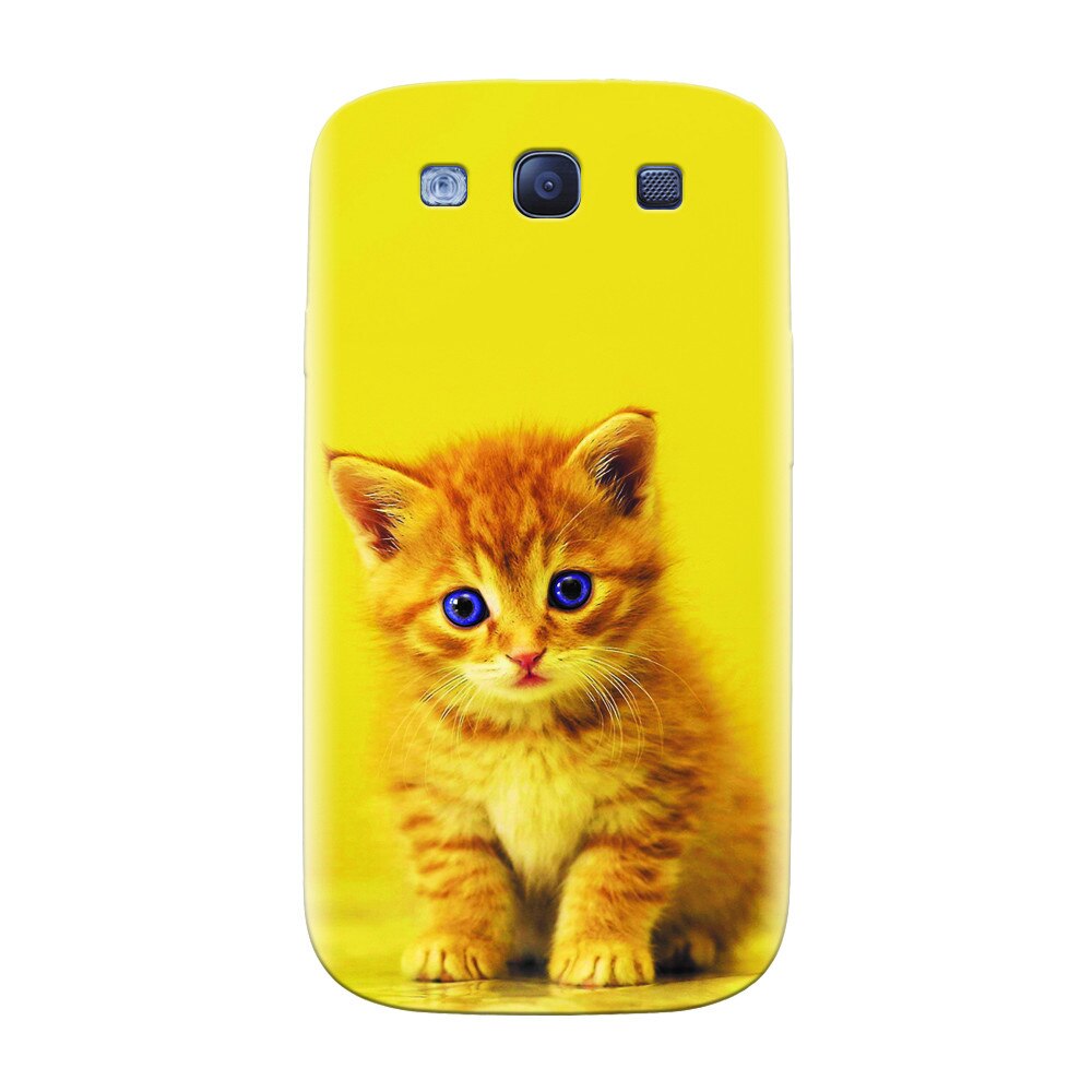 Husa silicon pentru Samsung Galaxy S3, Baby Kitten
