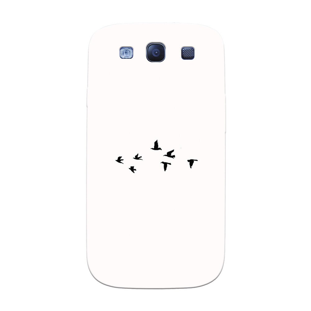 Husa silicon pentru Samsung Galaxy S3, Birds