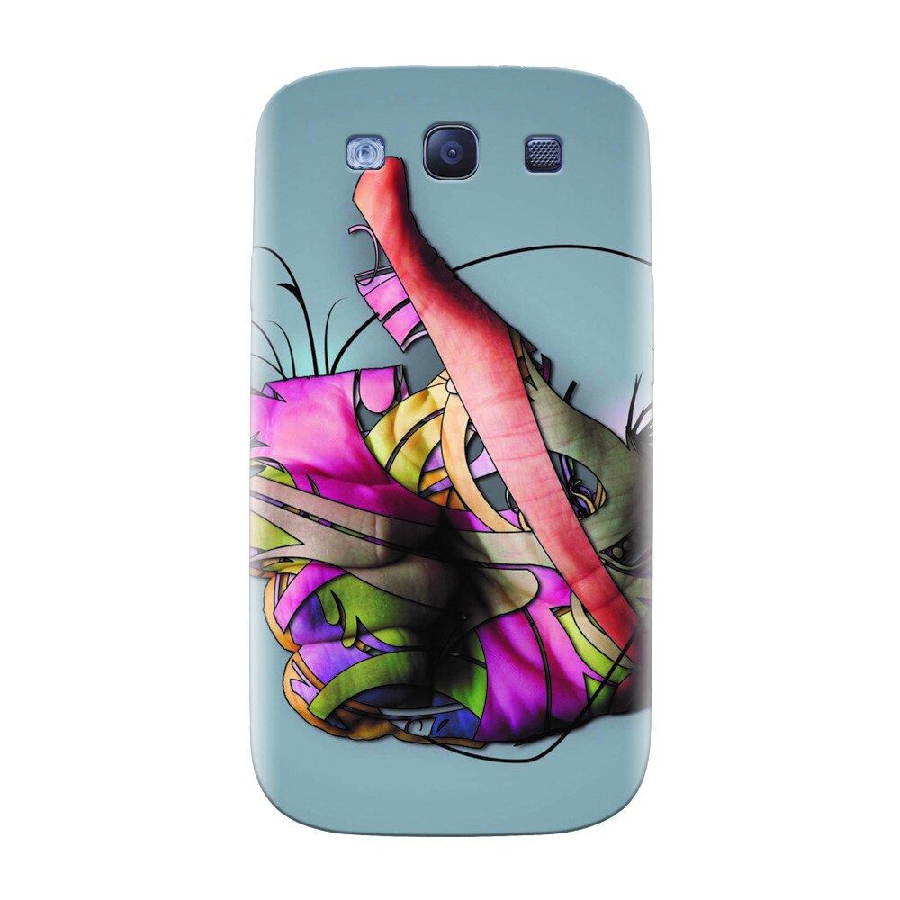 Husa silicon pentru Samsung Galaxy S3, Beautiful Hand Art