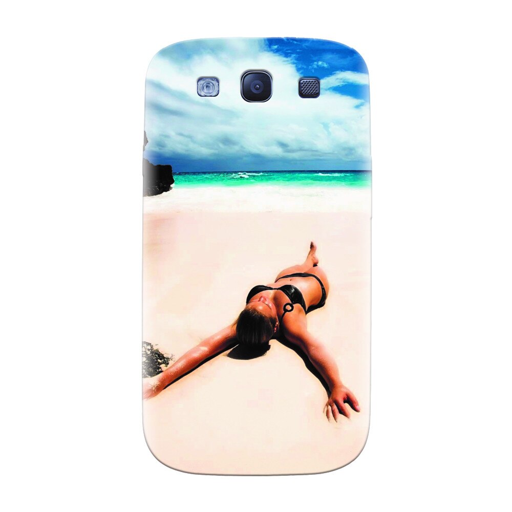 Husa silicon pentru Samsung Galaxy S3, Beach Lounging