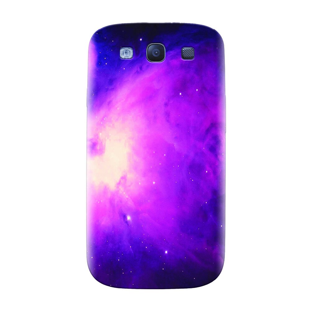 Husa silicon pentru Samsung Galaxy S3, Purple Supernova Nebula Explosion