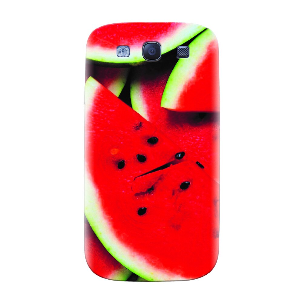 Husa silicon pentru Samsung Galaxy S3, S Of Watermelon Slice