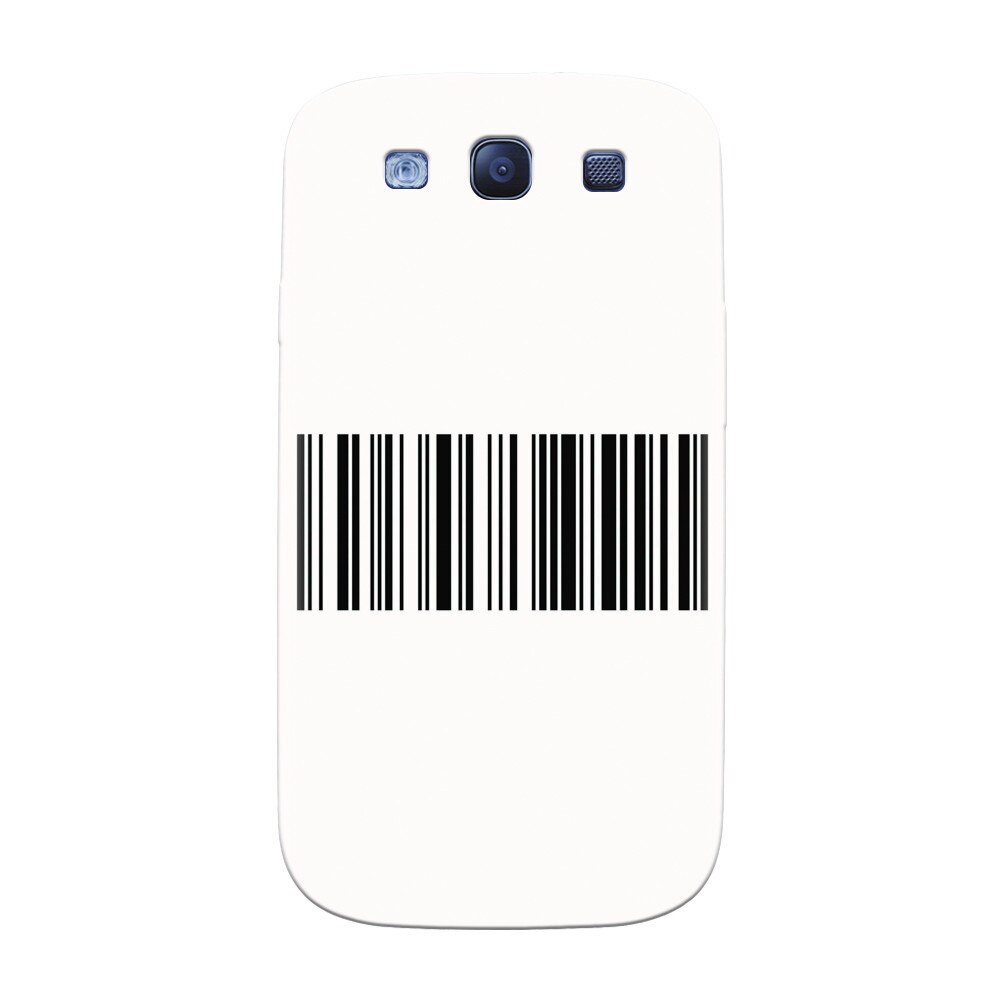 Husa silicon pentru Samsung Galaxy S3, Bar Code