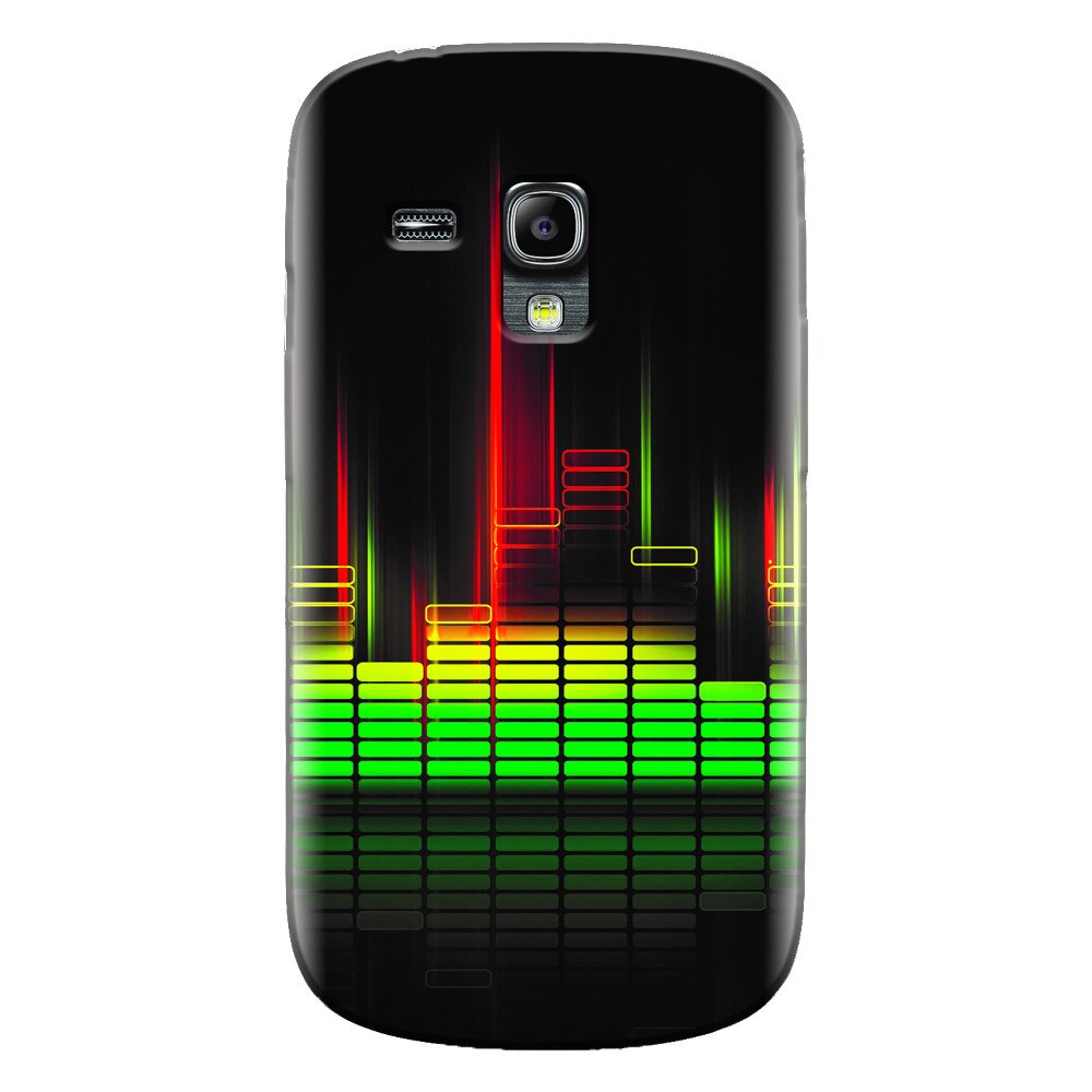 Husa silicon pentru Samsung Galaxy S3 Mini, Abstract Dj Sound System