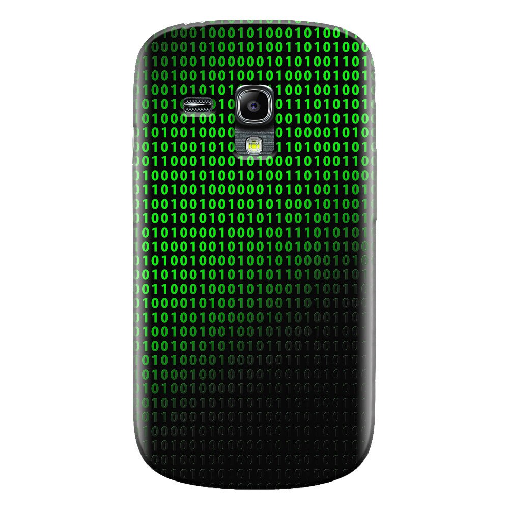 Husa silicon pentru Samsung Galaxy S3 Mini, Binary Code