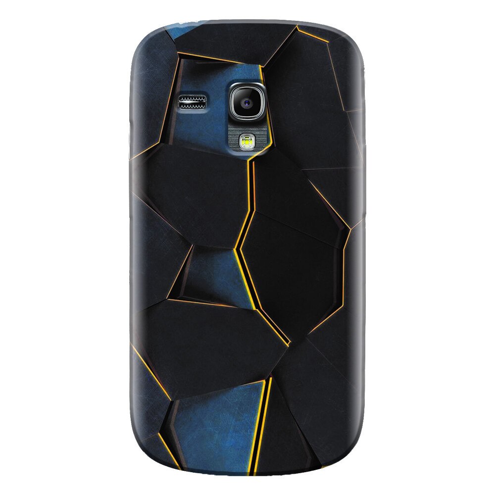 Husa silicon pentru Samsung Galaxy S3 Mini, Abstract Draw