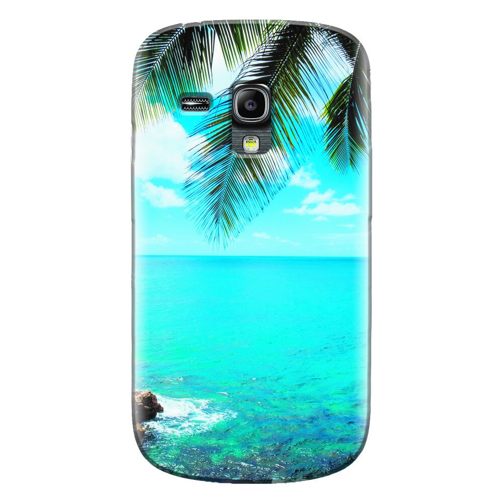 Husa silicon pentru Samsung Galaxy S3 Mini, Coastline