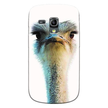 Husa silicon pentru Samsung Galaxy S3 Mini, Emu Husa silicon pentru Samsung Galaxy S3 Mini, Emu