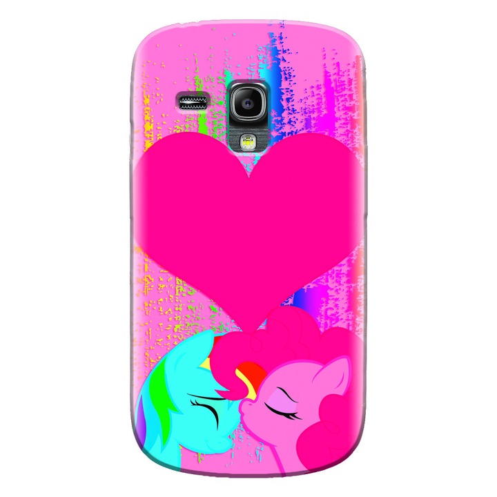 Силиконов калъф за Samsung Galaxy S3 Mini, Pinkie Kiss