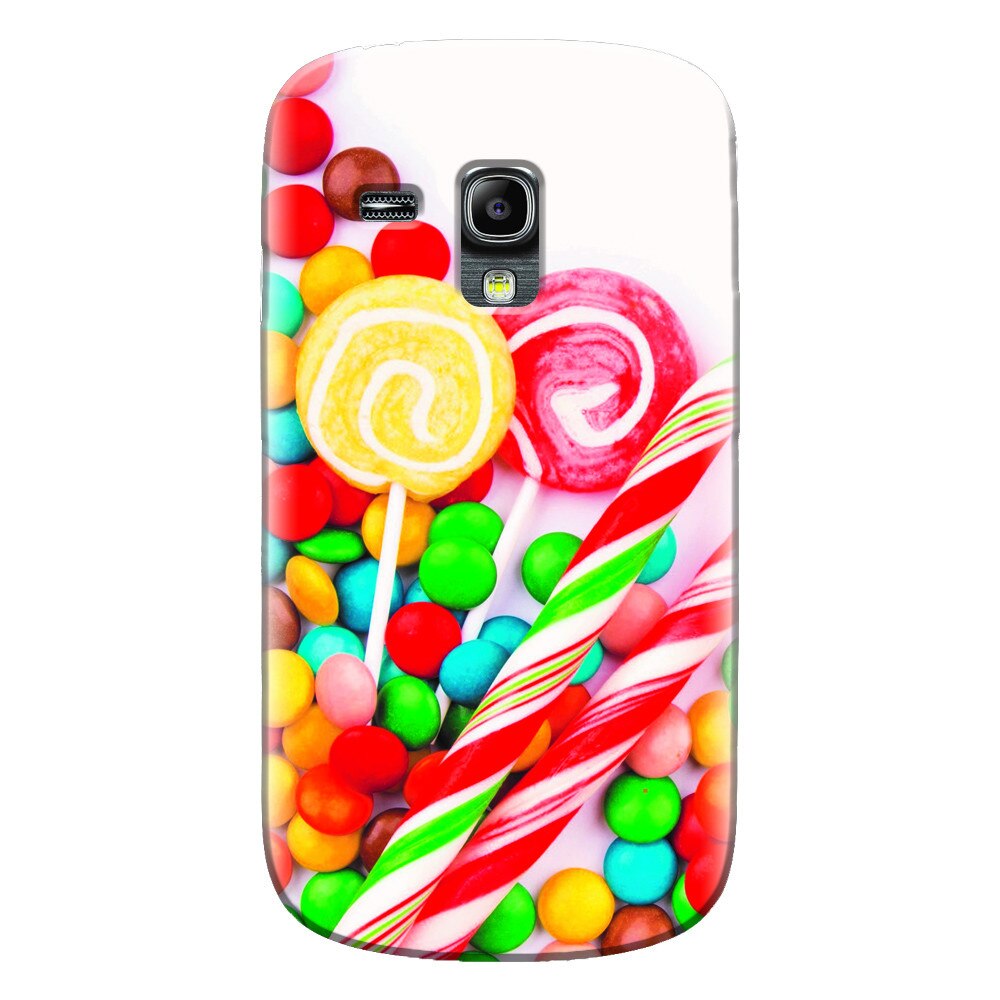 Husa silicon pentru Samsung Galaxy S3 Mini, Sweet Colorful Candy