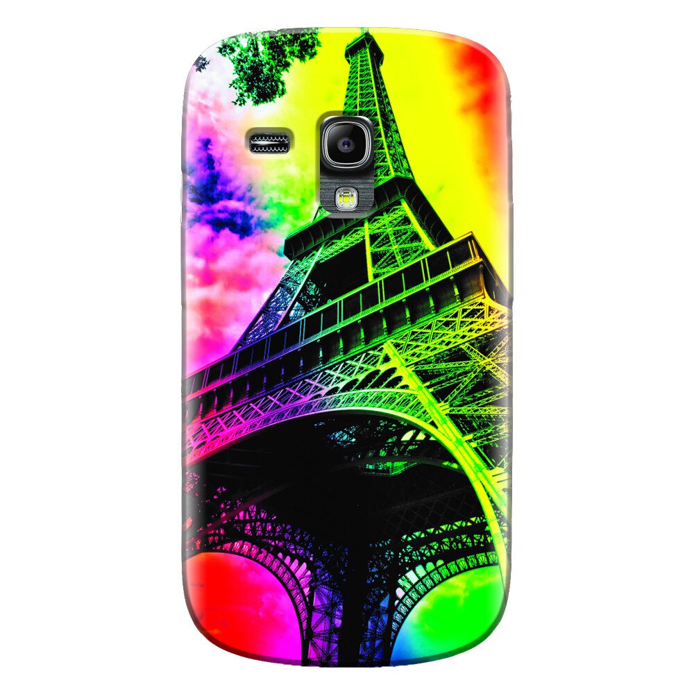 Husa silicon pentru Samsung Galaxy S3 Mini, Eiffel Tower 002