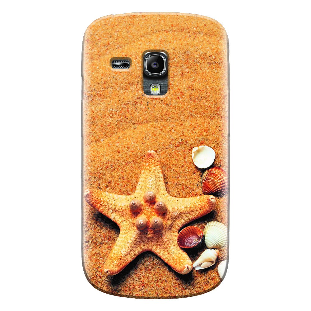 Husa silicon pentru Samsung Galaxy S3 Mini, Sea Shells